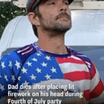 Dad dies after placing lit firework on his head during Fourth of July party